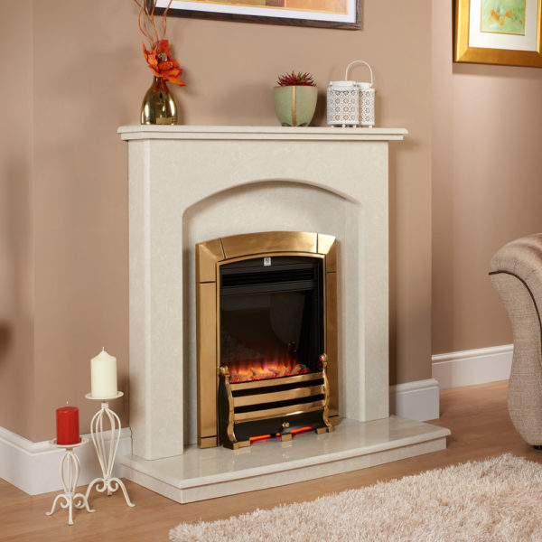 Lincoln Marble Fireplace