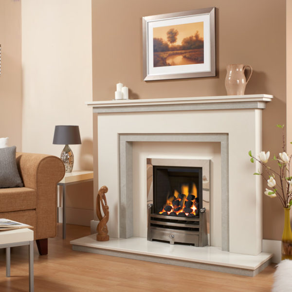 Totley Marble Fireplace